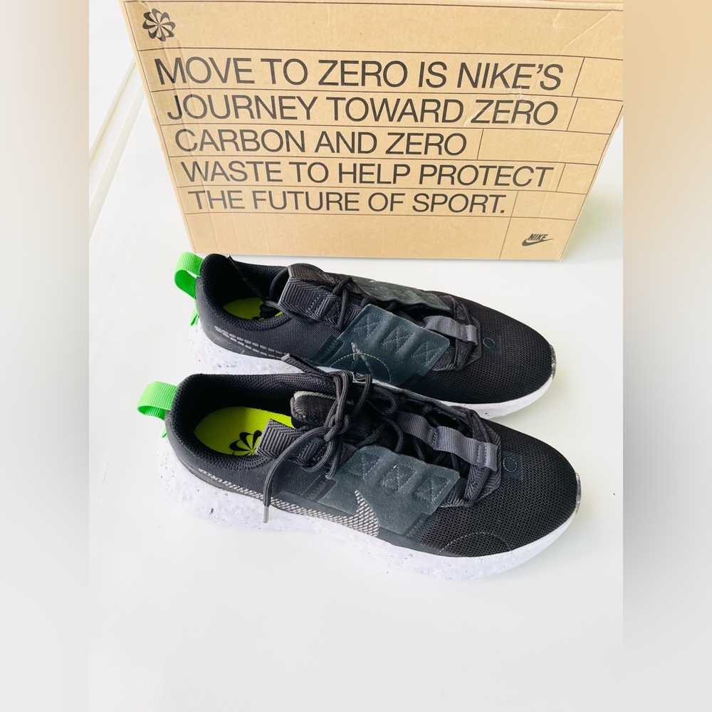 NIB wmns Nke Crater Impact, black off noir, sz 8, orig $155 - Picture 6 of 16